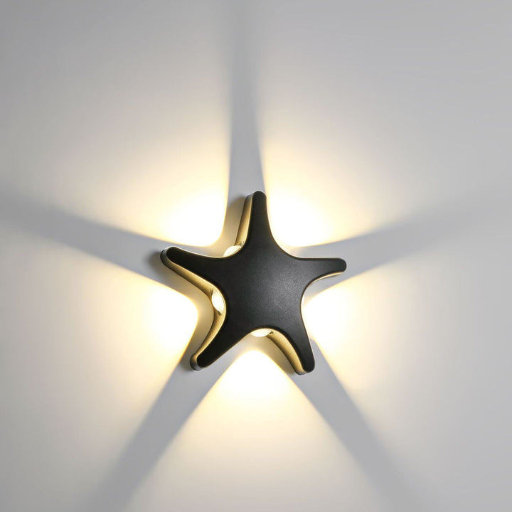 LumiStar - Waterproof LED Wall Lamp - Stylish Aluminum Finish for Any Outdoor Space