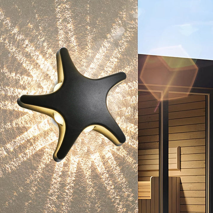 LumiStar - Waterproof LED Wall Lamp - Stylish Aluminum Finish for Any Outdoor Space
