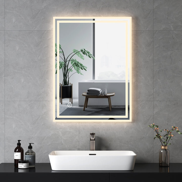 LeemiPro Mirror – LED Bathroom Mirror with Smart 3-in-1 Touch Function