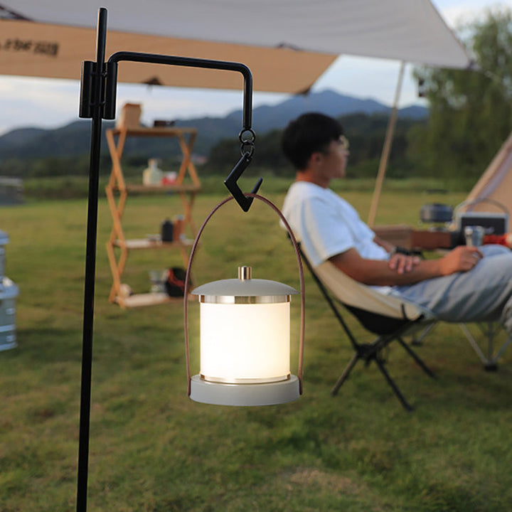 Minimalistic LED Night Lamp - Soft Glow for Indoor & Outdoor - Perfect for Camping, Terrace & Desk