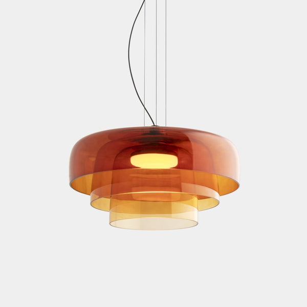 LumaNord – Artisan Hanging Lamp of Norwegian Glass Design