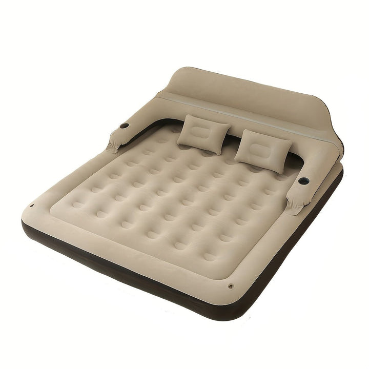 AirLuxe | Inflatable Mattress with Pump and Backrest
