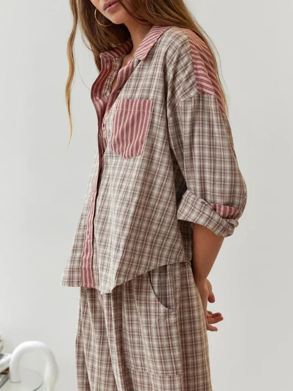 CozyNights - Casual 2-Piece Pajama - Perfect Loungewear for Relaxing Nights