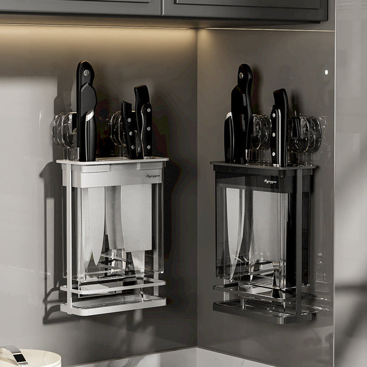 BladeCaddy - All-in-One Knife and Kitchen Utensil Holder - Sleek Multi-Slot Design for Elegant Organization