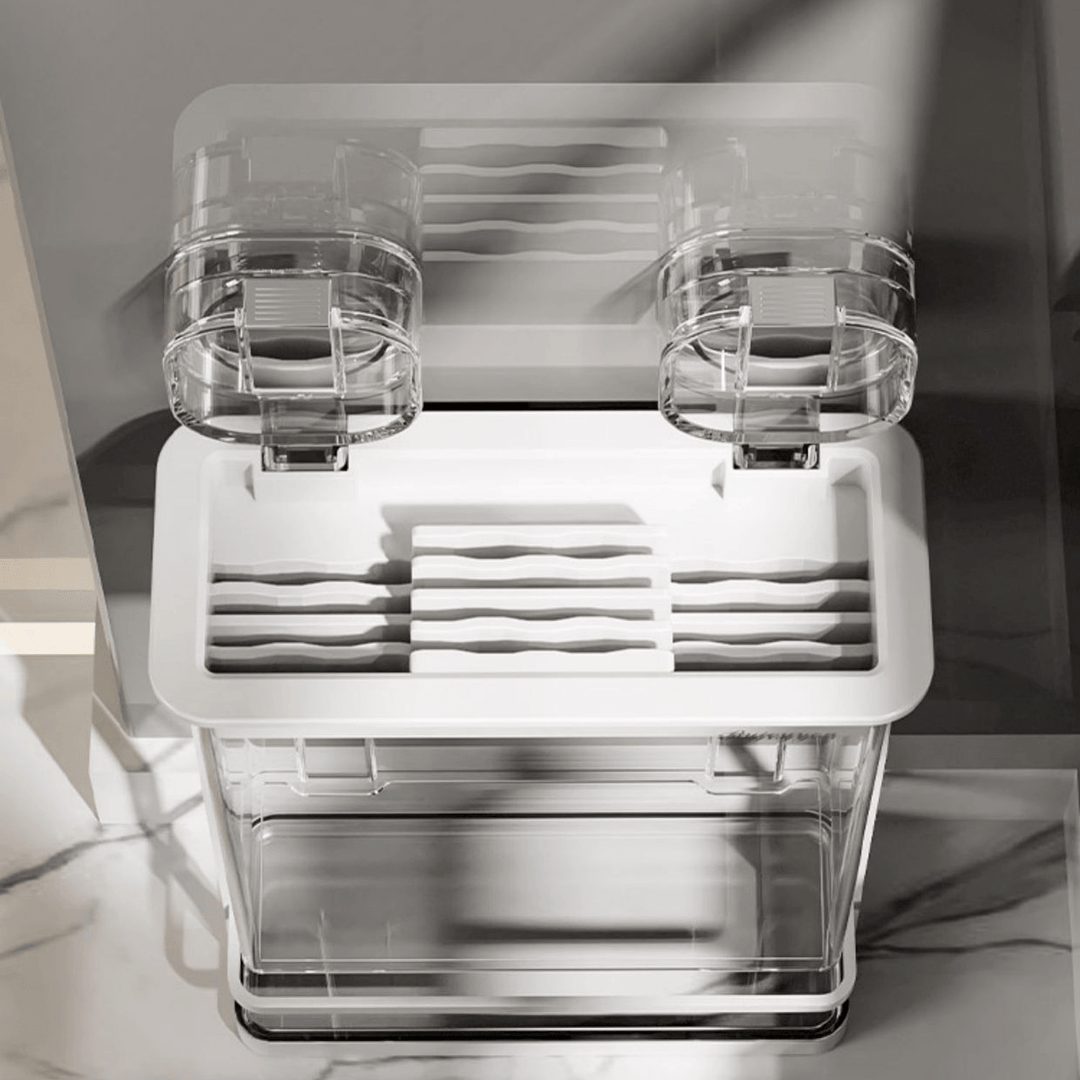 BladeCaddy - All-in-One Knife and Kitchen Utensil Holder - Sleek Multi-Slot Design for Elegant Organization