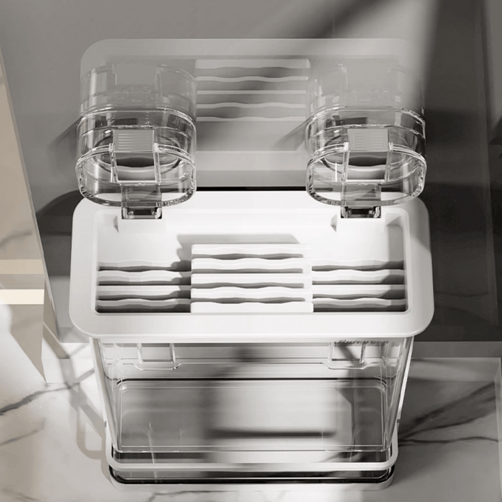 BladeCaddy - All-in-One Knife and Kitchen Utensil Holder - Sleek Multi-Slot Design for Elegant Organization