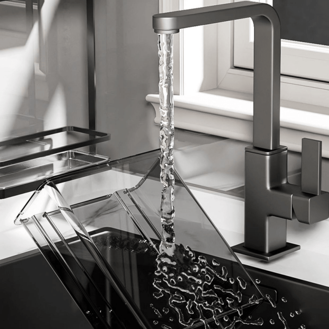 BladeCaddy - All-in-One Knife and Kitchen Utensil Holder - Sleek Multi-Slot Design for Elegant Organization