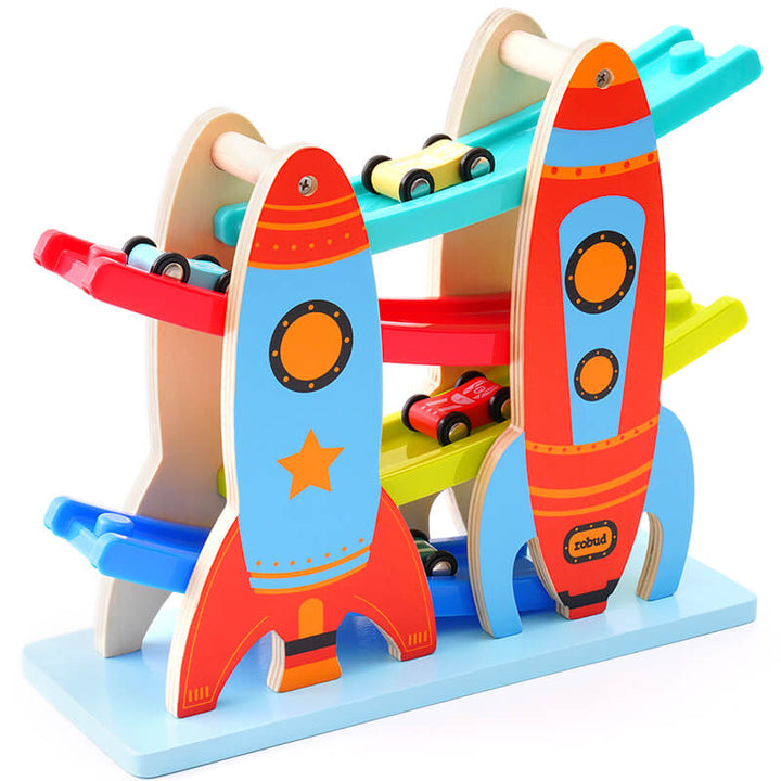 TurboTrack - Exciting Racing Ramp for Toddlers - Interactive Racing Fun for Little Drivers
