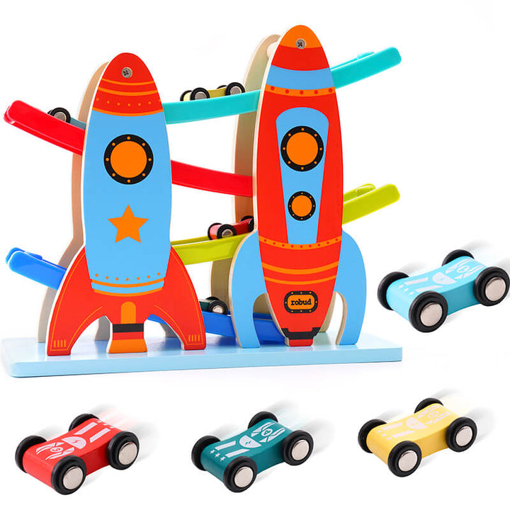 TurboTrack - Exciting Racing Ramp for Toddlers - Interactive Racing Fun for Little Drivers