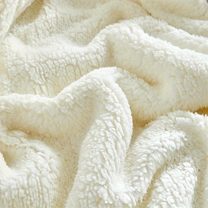 SnuggleTwist – Reversible Ultra-Soft Sherpa Fleece Blanket – For Double Softness and Coziness