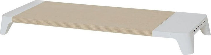 CLEVLO | Monitor Stand with Wireless Fast Charger