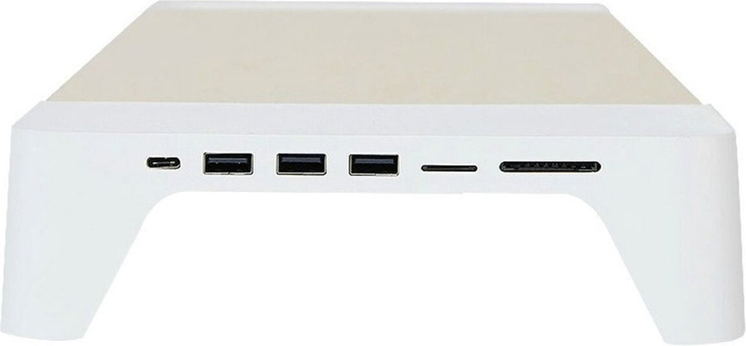 CLEVLO | Monitor Stand with Wireless Fast Charger