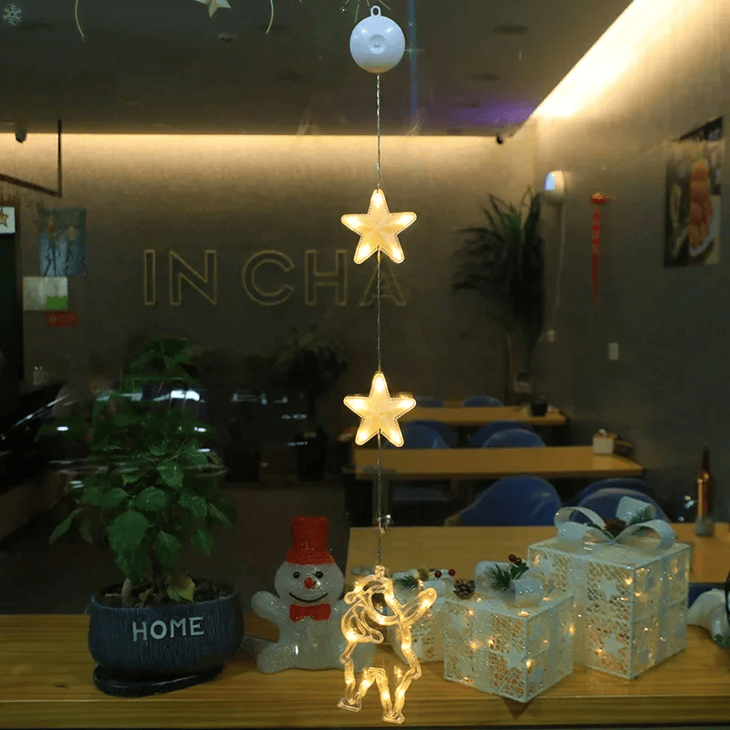 SparkleLights | Snowflake Star LED Lamp