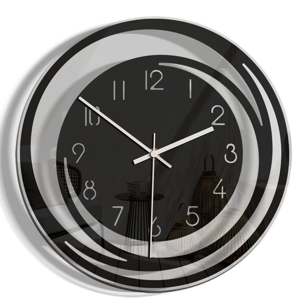 Serenitytime Classic Wall Clock - High-Quality Acrylic with Accurate Time Display - Durable and Silent with Timeless Design