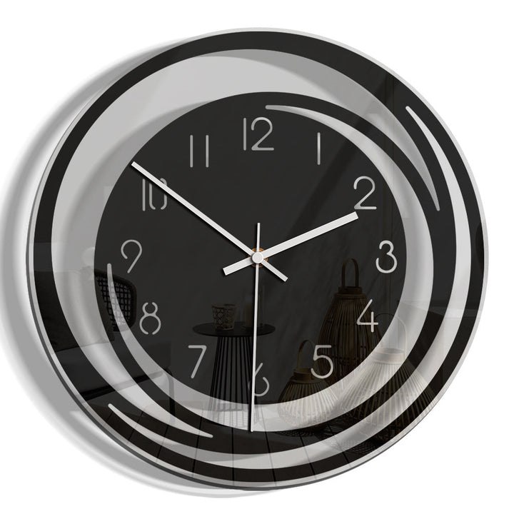 Serenitytime Classic Wall Clock - High-Quality Acrylic with Accurate Time Display - Durable and Silent with Timeless Design