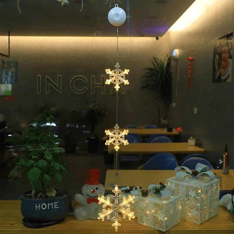 SparkleLights | Snowflake Star LED Lamp