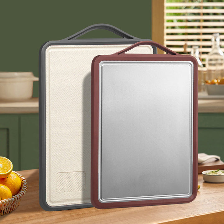 CleanCut | Antibacterial Double-Sided Cutting Board for Hygienic Cooking