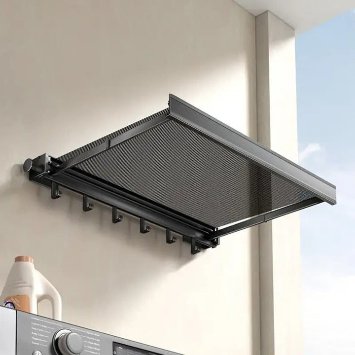 SpaceHold - Minimalist Towel Bar with Storage