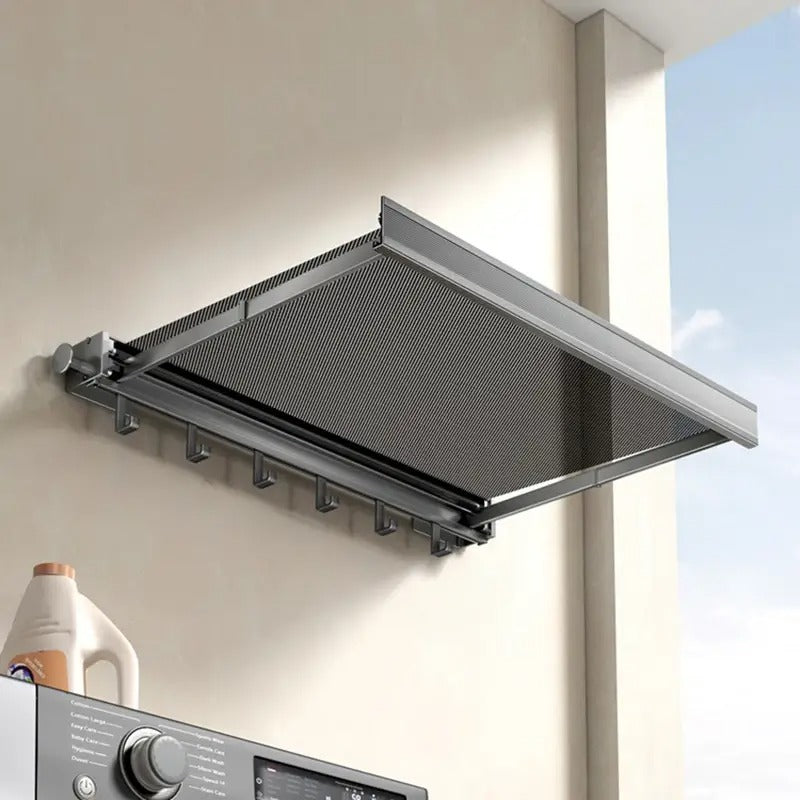 SpaceHold - Minimalist Towel Bar with Storage