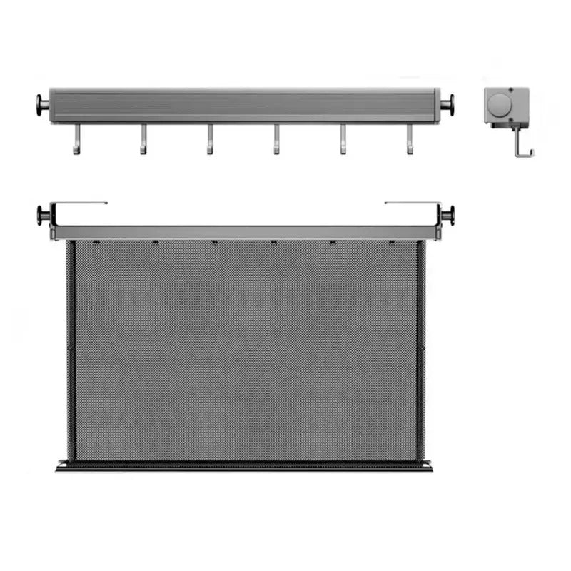 SpaceHold - Minimalist Towel Bar with Storage