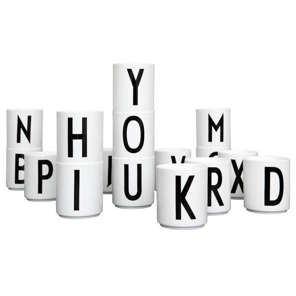 LetterBeker – Personal Porcelain Cup – Stylish and Unique from Design Letters