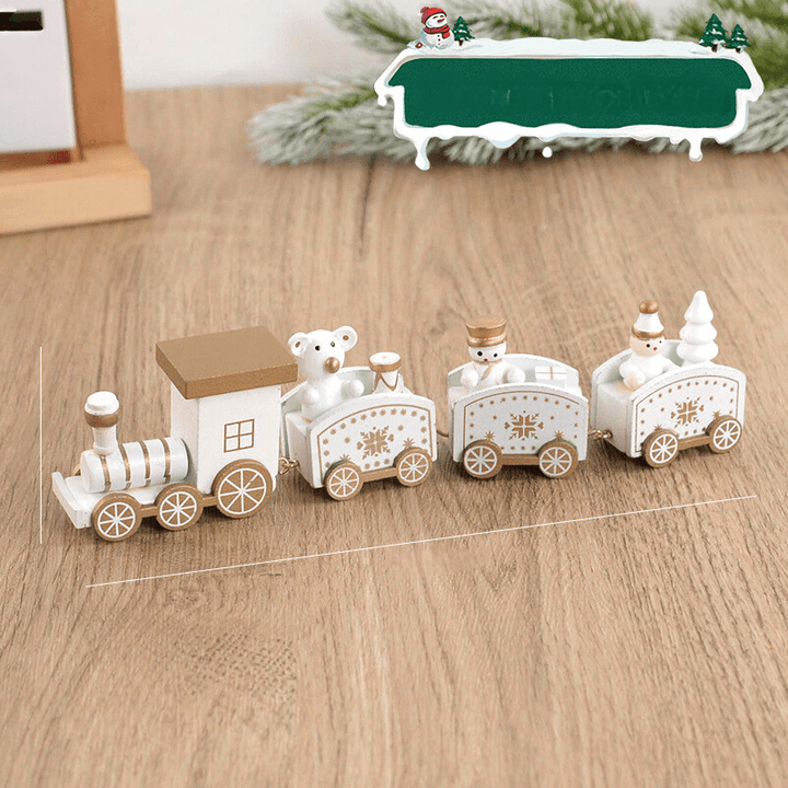 Christmas Train | Cheerful Wooden Decoration