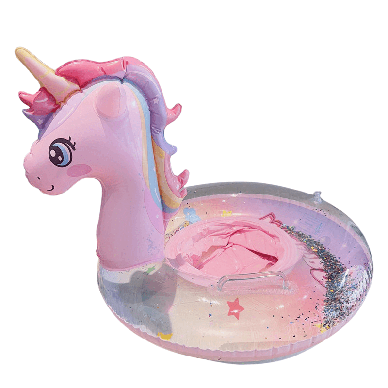 GlitterRing | Inflatable Unicorn Swim Ring