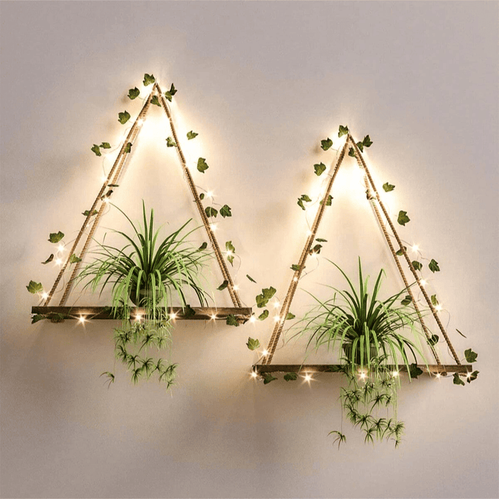 ShelfGlow | Hanging LED Shelf for Home Decor
