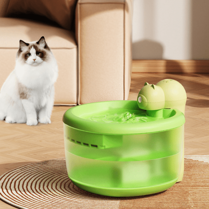 QuietFlow | Silent Water Fountain for Cats
