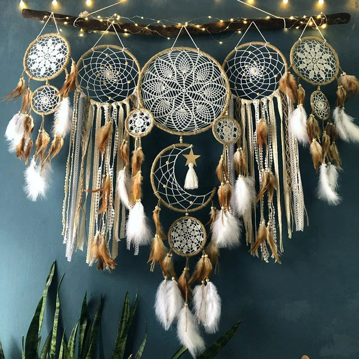 Peaceful Nights with Dreamcatcher - Ensures Calm and Relaxing Sleep Hours
