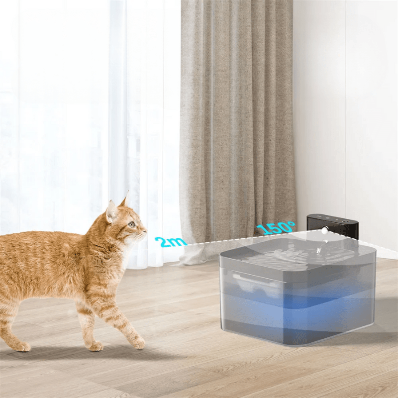 Cat Fountain | Wireless Sensor Water Fountain