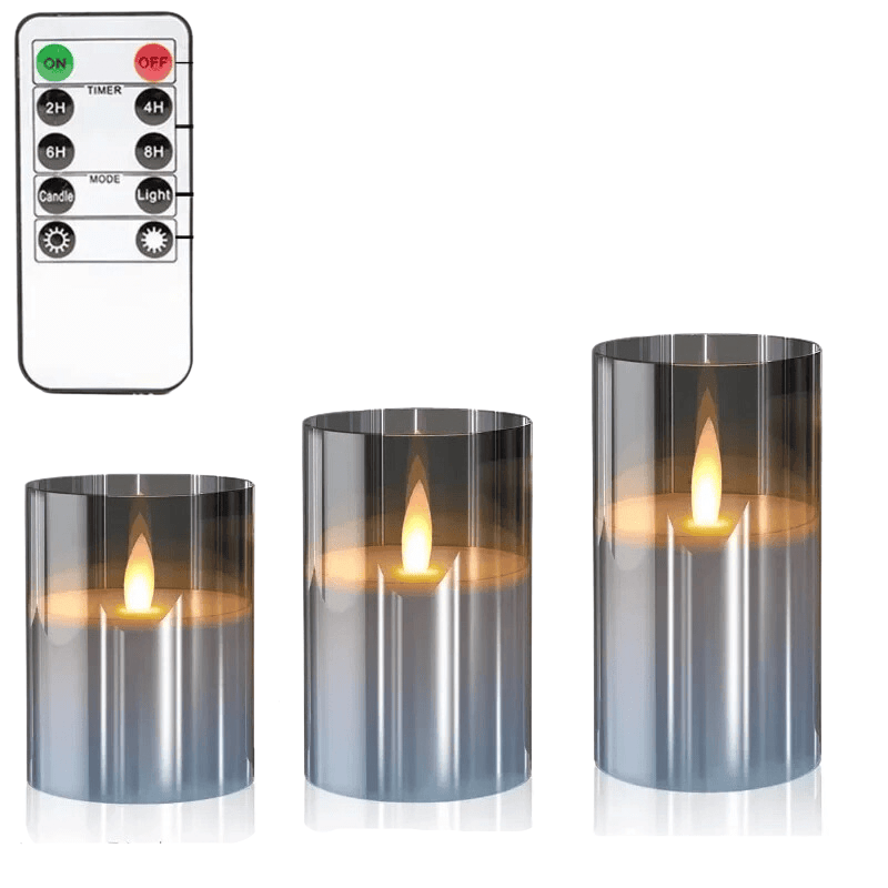 FlickerMagic | Flameless 3D Wick LED Candle