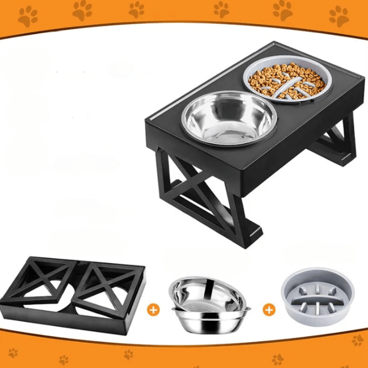 MealMate | Elevated Dog Bowl with Mat