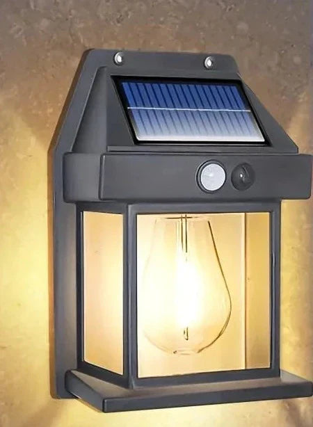 GlowTungsten | Solar Tungsten Lamp for Garden and Patio
