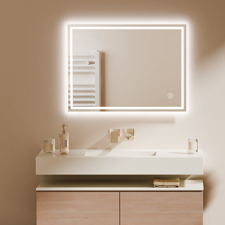 LeemiPro Mirror – LED Bathroom Mirror with Smart 3-in-1 Touch Function