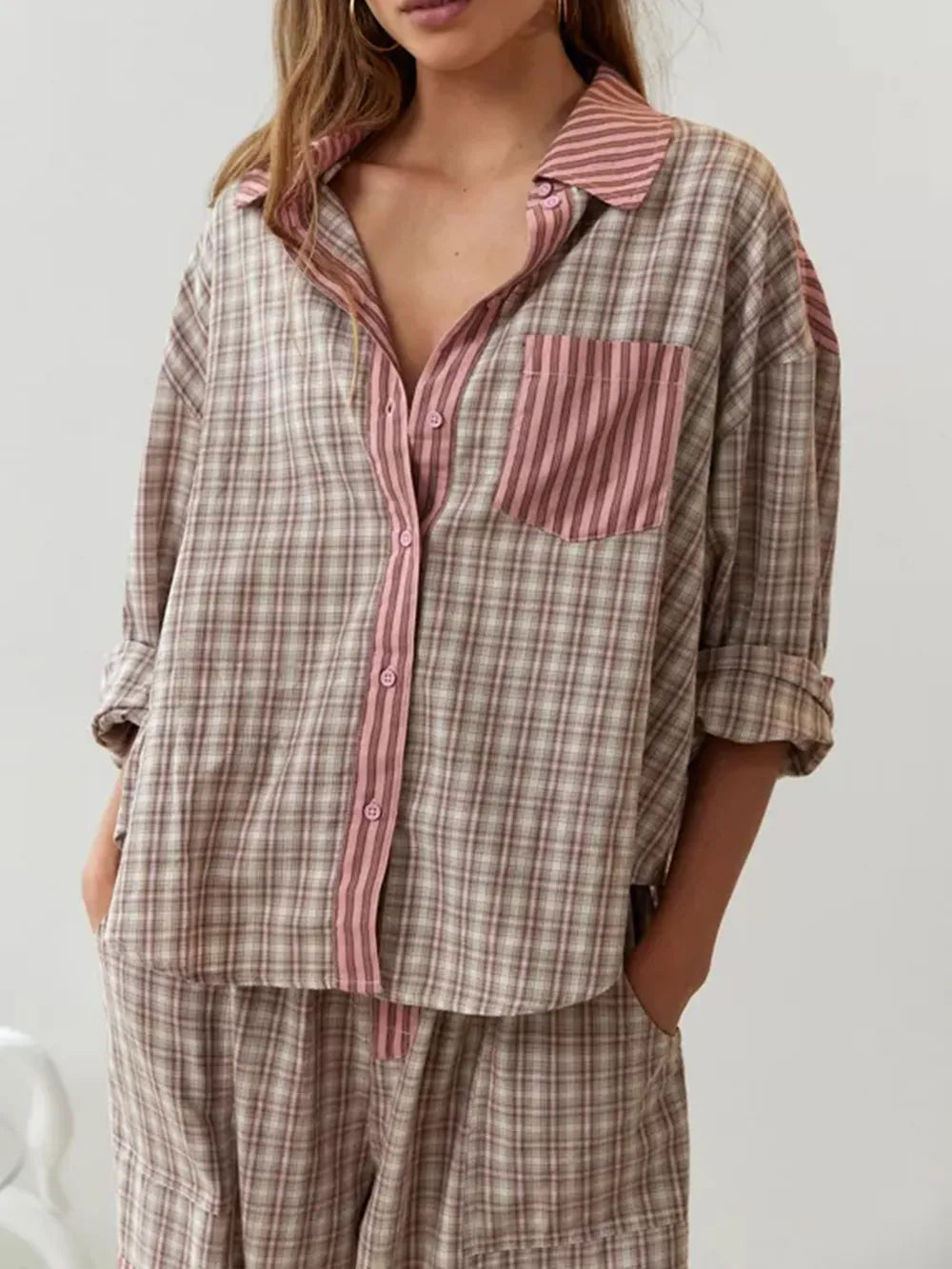 CozyNights - Casual 2-Piece Pajama - Perfect Loungewear for Relaxing Nights