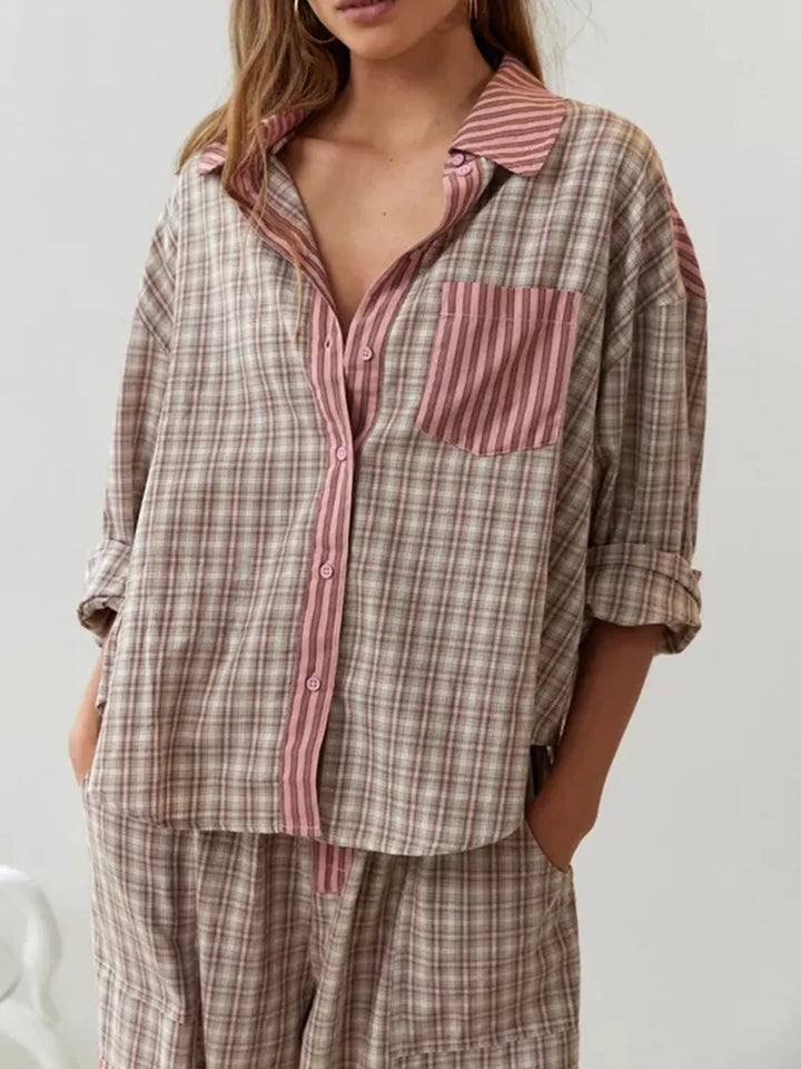 CozyNights - Casual 2-Piece Pajama - Perfect Loungewear for Relaxing Nights