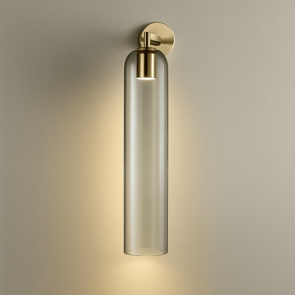 GlasGlow – Wall Lamp with Luxurious Glass Finish