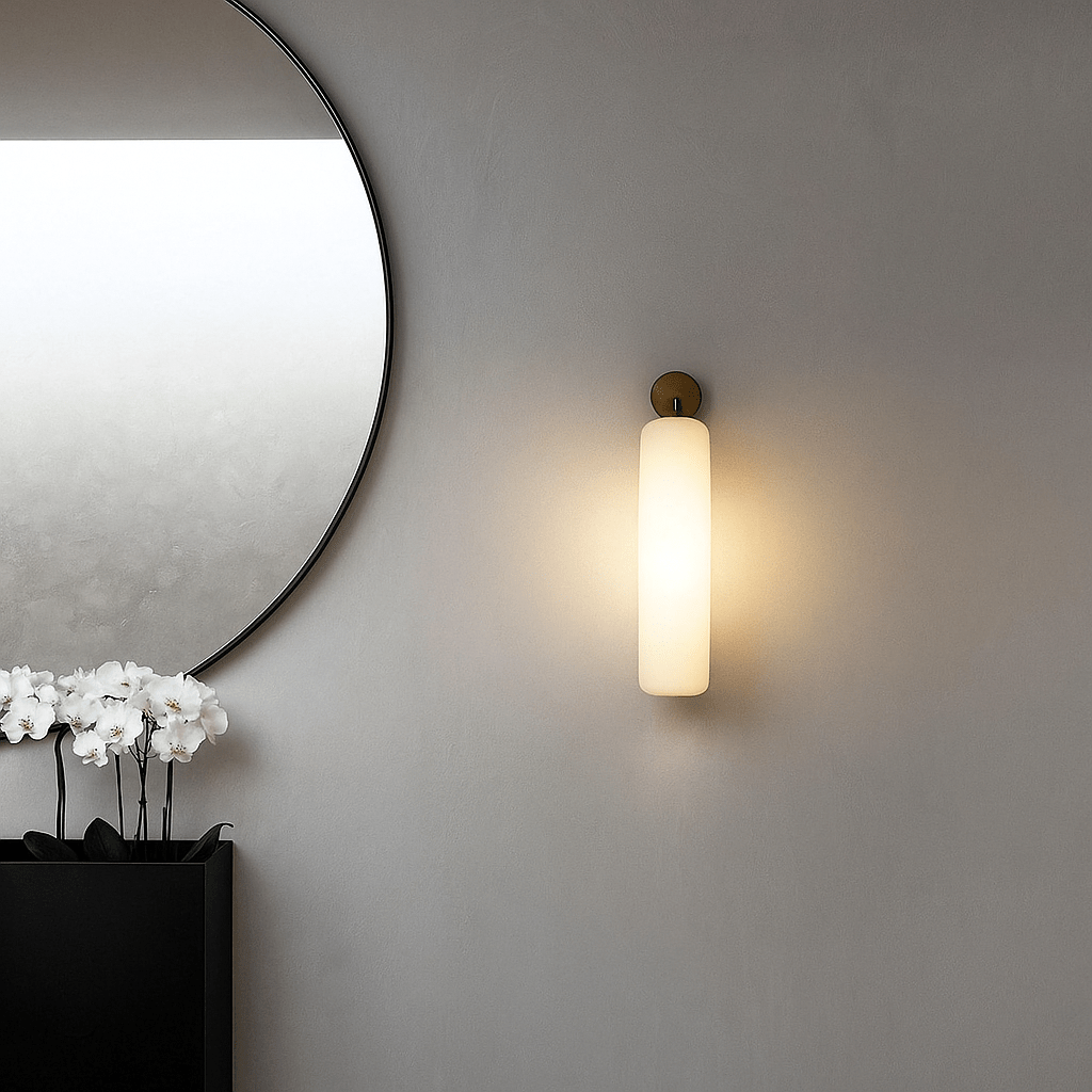 GlasGlow – Wall Lamp with Luxurious Glass Finish