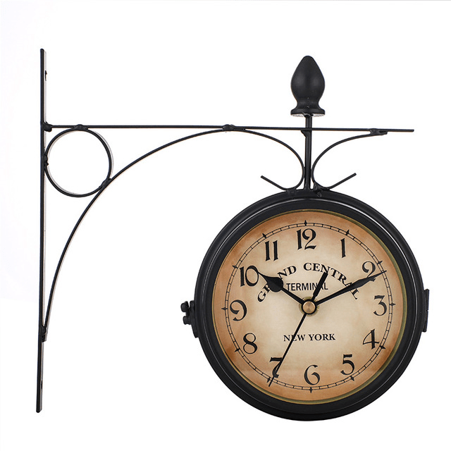 TimelessCharm | Double-Sided Wall Clock