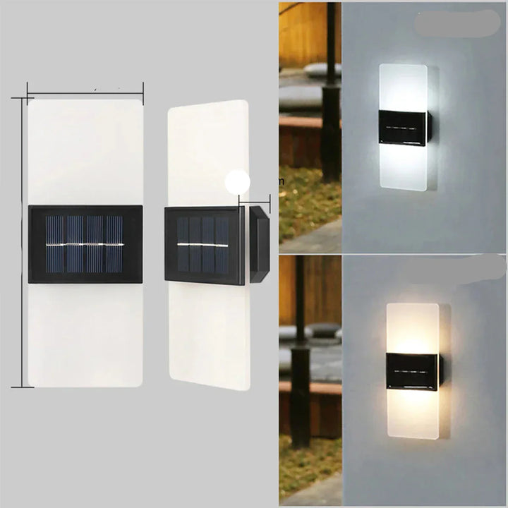 SunShining | Solar LED Wall Garden Lamp