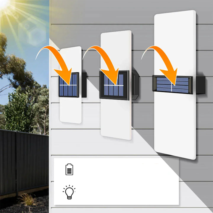 SunShining | Solar LED Wall Garden Lamp
