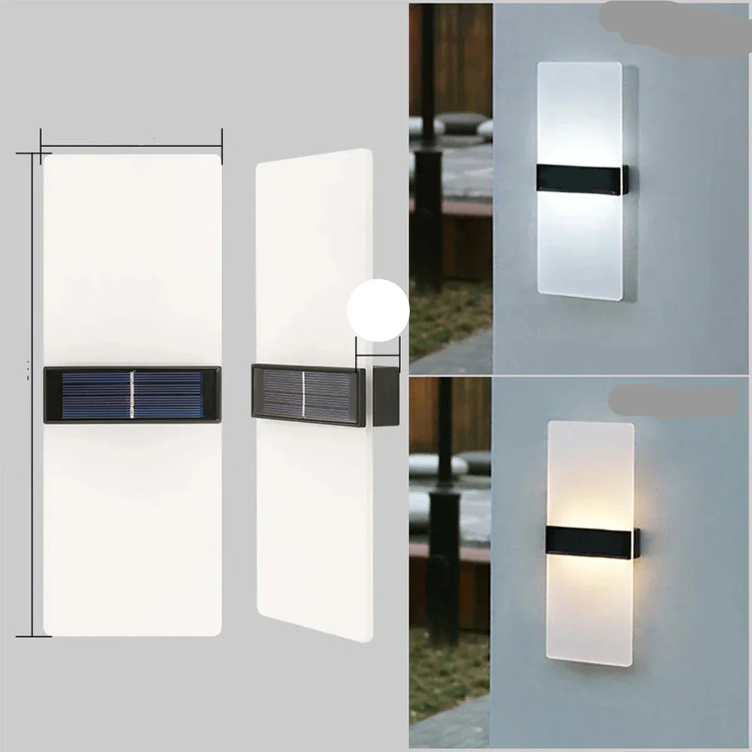 SunShining | Solar LED Wall Garden Lamp