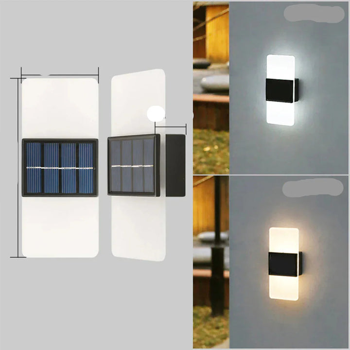 SunShining | Solar LED Wall Garden Lamp