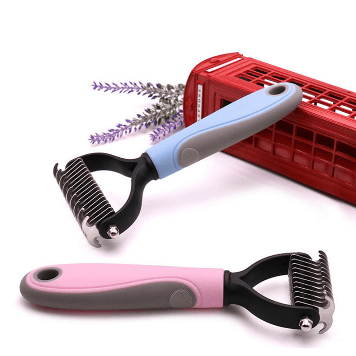 Gentle Detangling Comb for Your Pet - Calming Effect and Efficient Hair Removal - Paw-Friendly