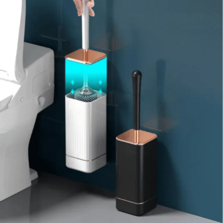 SpotlessScrub | Silicone Toilet Brush with Magic Wall Mount