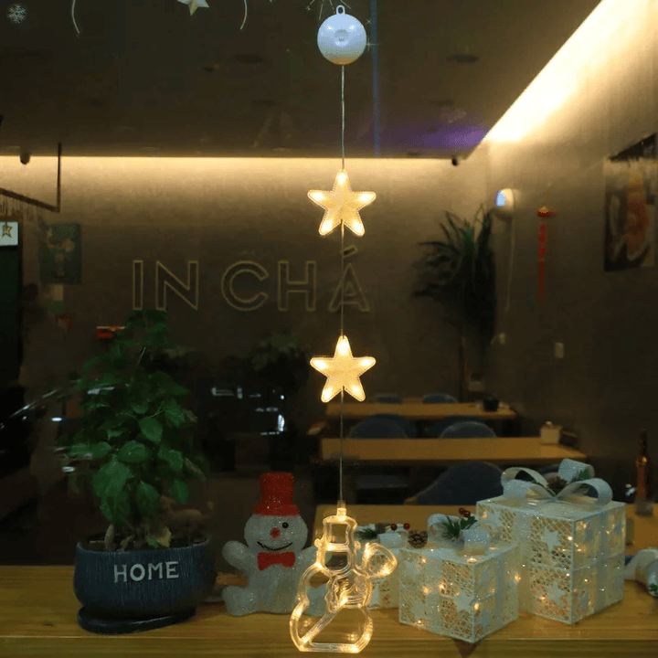 SparkleLights | Snowflake Star LED Lamp