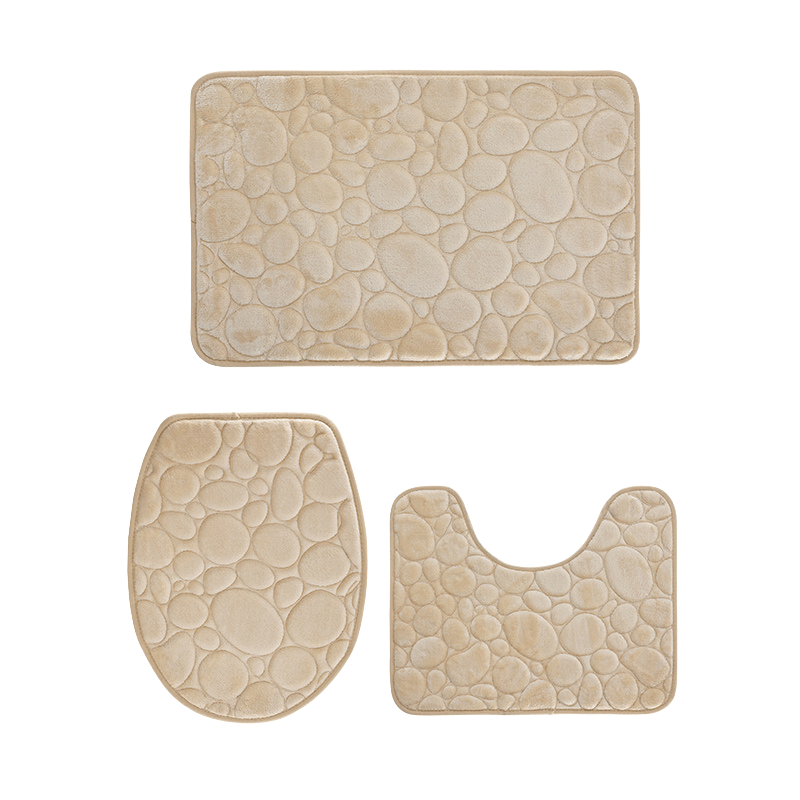 SoftStoneAqua | Simple & Soft Water-Absorbing Mat Set