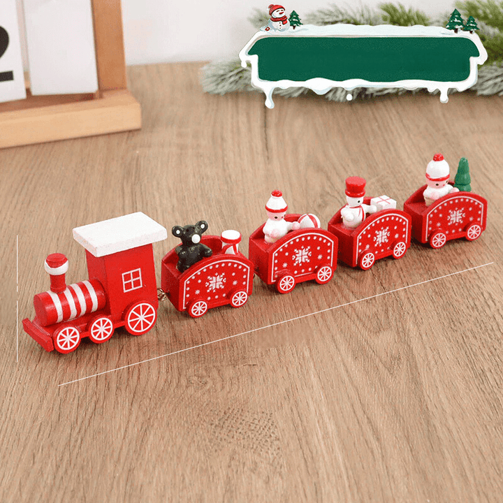 Christmas Train | Cheerful Wooden Decoration