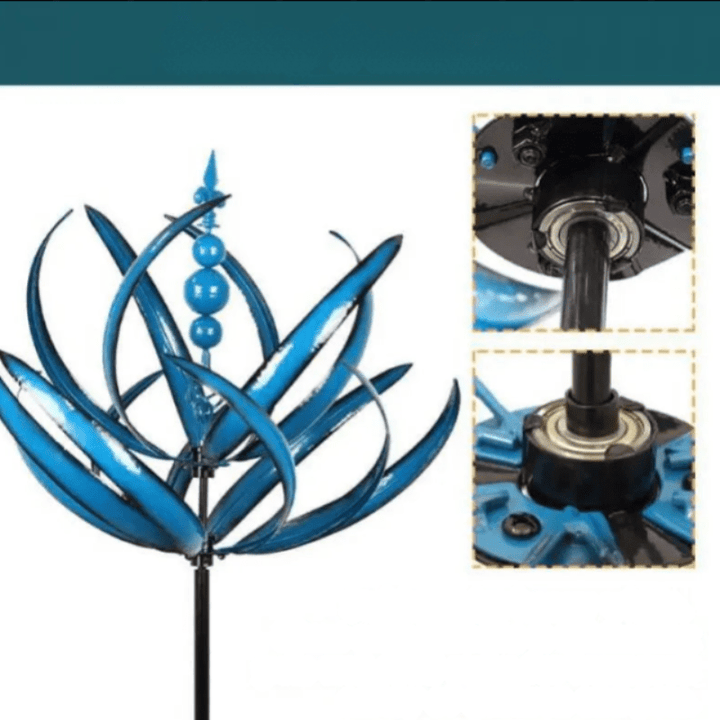 GardenBreeze | Harlow Wind-Powered Kinetic Art